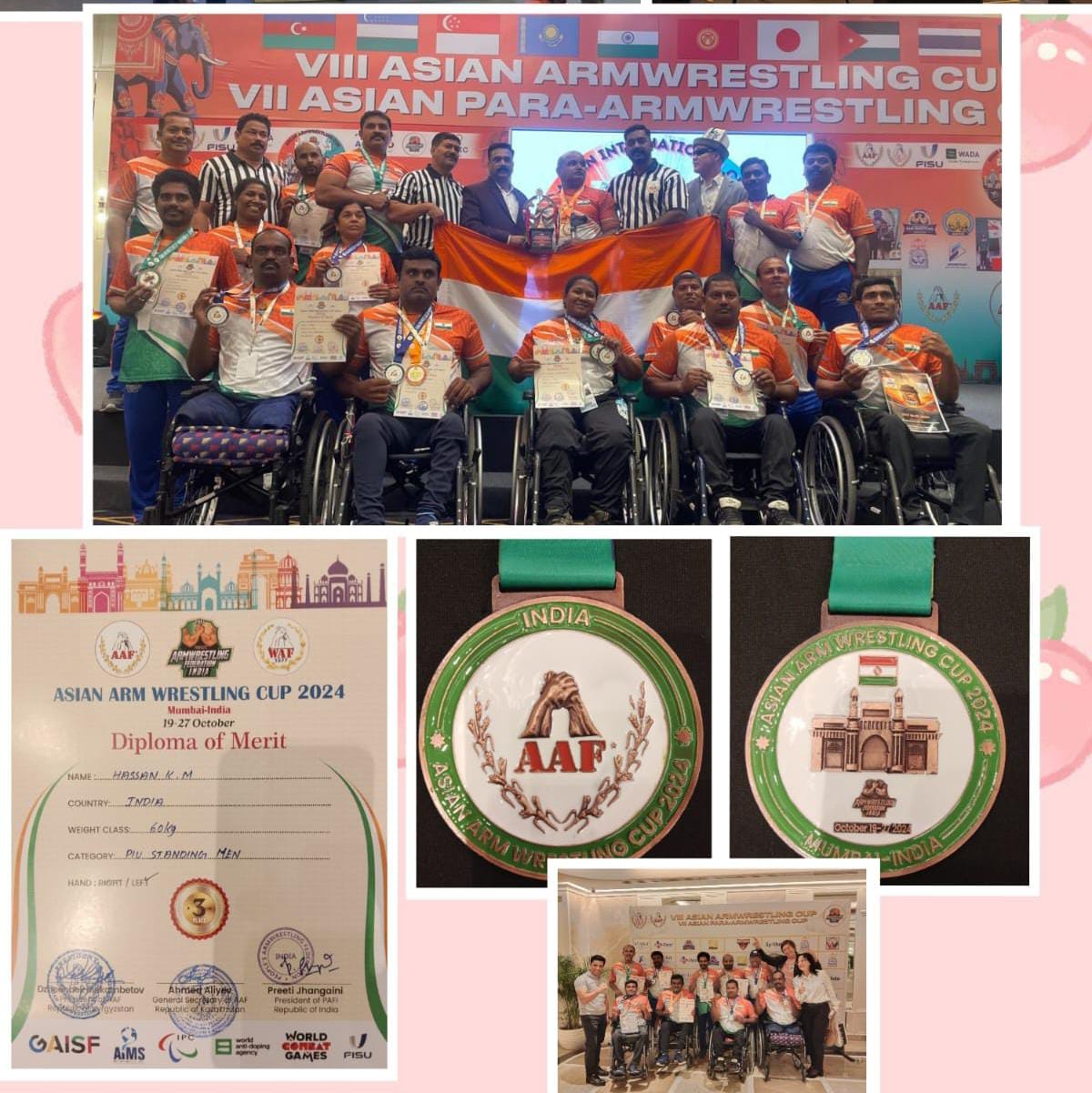 ಏಷ್ಯನ್‌ ಪಂಜಕುಸ್ತಿಯಲ್ಲಿ ದೇಶಕ್ಕೆ ಕಂಚು ತಂದ, ಕೊಡಗಿನ ಹಸನ್‌