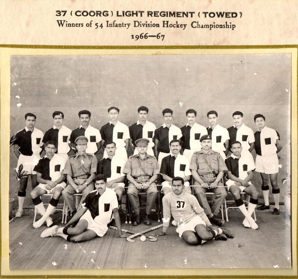 ಐತಿಹಾಸಿಕ ಪರಂಪರೆಯ 37 ಕೂರ್ಗ್   ರೆಜಿಮೆಂಟ್ ಹಾಗು ಹಾಕಿ…