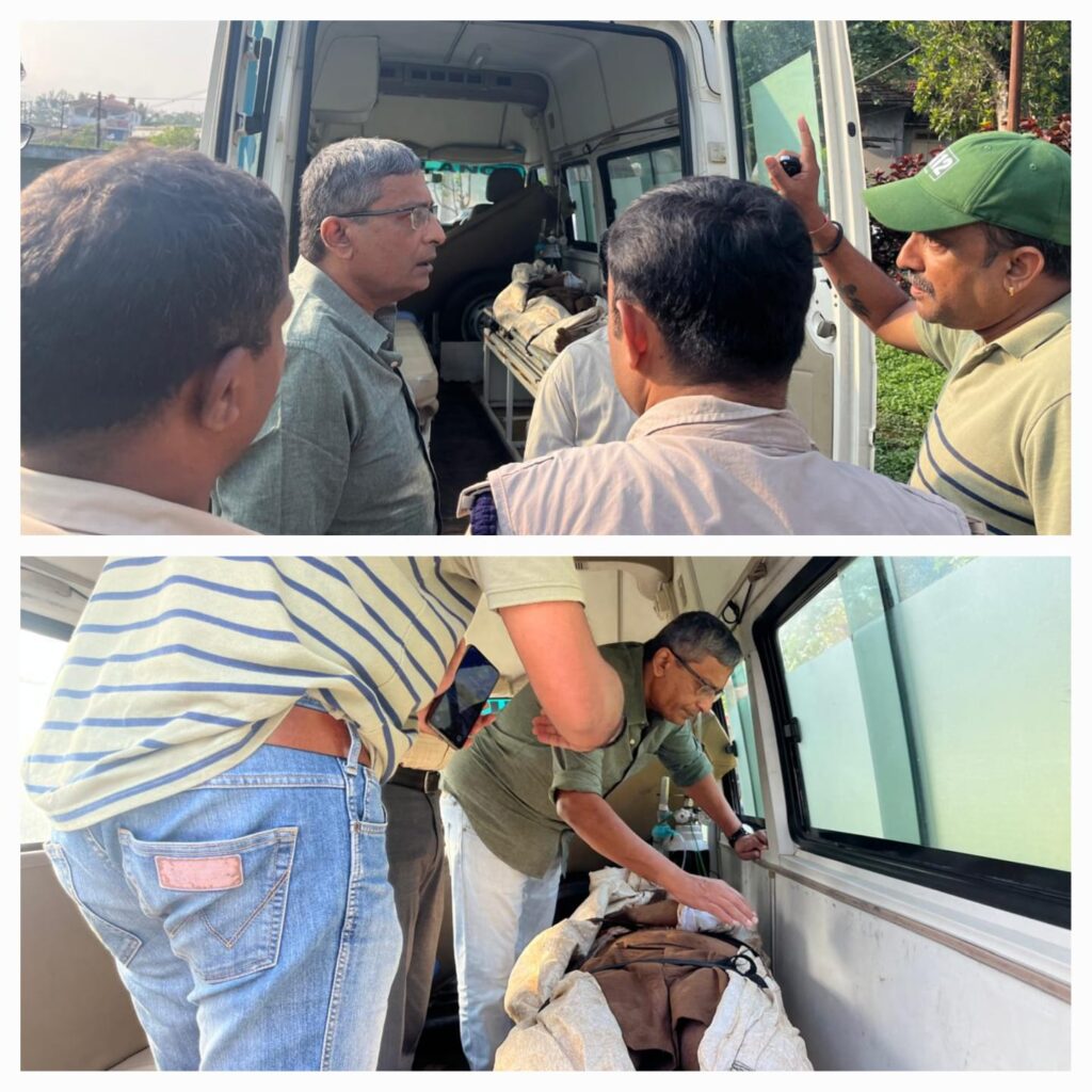 ಕಾರ್ಮಿಕನ ಬಲಿ ಪಡೆದ  ಕಾಡಾನೆ  ಕಾರ್ಯಾಚರಣೆಗೆ ಸಂಕೇತ್ ಪೂವಯ್ಯ ನೇತೃತ್ವ…