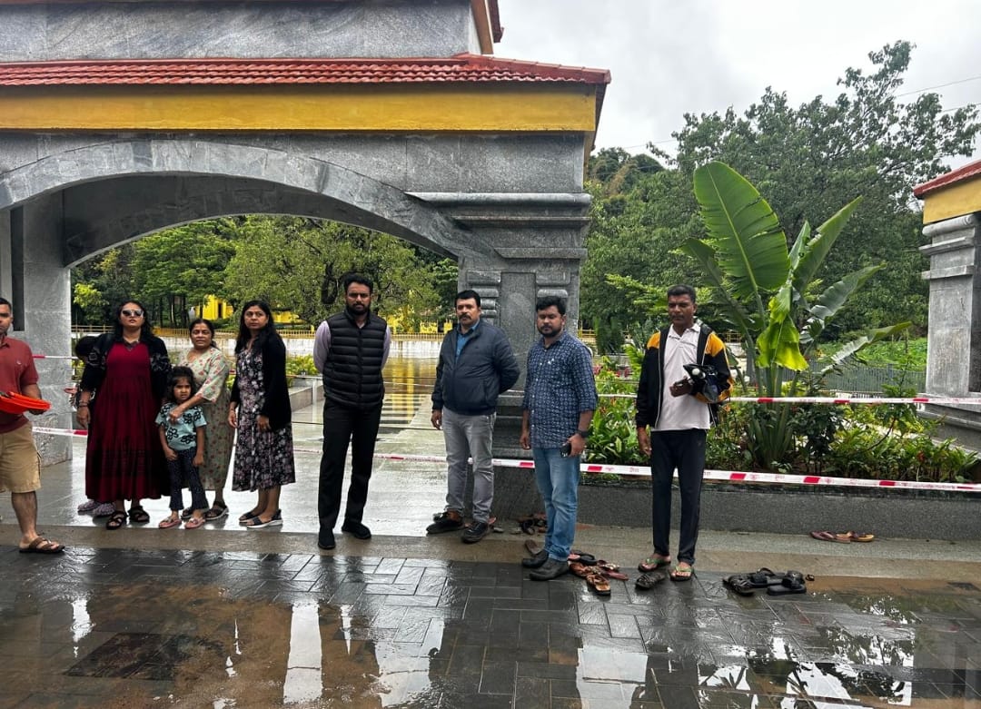 ಭಾಗಮಂಡಲ ಪ್ರವಾಹ ಪ್ರದೇಶಕ್ಕೆ ಉಪವಿಭಾಗಾಧಿಕಾರಿ ಭೇಟಿ