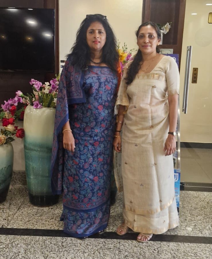 ಬಾಲ್‌ ಪೈಪೋಟಿ ಗೆದ್ದ, ಕಳ್ಳಿರ ರೇಖಾ ಬೋಪಣ್ಣ ಹಾಗೂ ಚಳಿಯಂಡ  ವಿಮಲಾ ಸುರೇಶ್