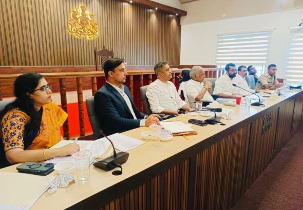  ದಸರಾ ಯಶಸ್ವಿಯಾಗಿ ನಡೆಸಲು ಉಸ್ತುವಾರಿ ಸಚಿವ ಶ್ರೀ ಎನ್. ಎಸ್ ಬೋಸರಾಜು ಸೂಚನೆ…